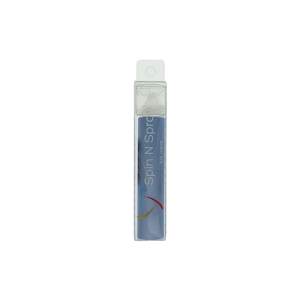 Spin N Spray Blue Atomizer â€” Unisex â€” Empty Refillable Atomizer â€” 0.34 oz