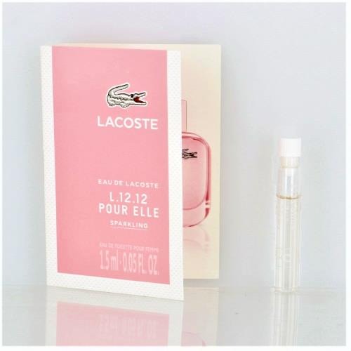 Lacoste Eau De Lacoste L.12.12 Pour Elle Eau de Toilette Pour Femme for Women â€” Vial / 0.05 oz