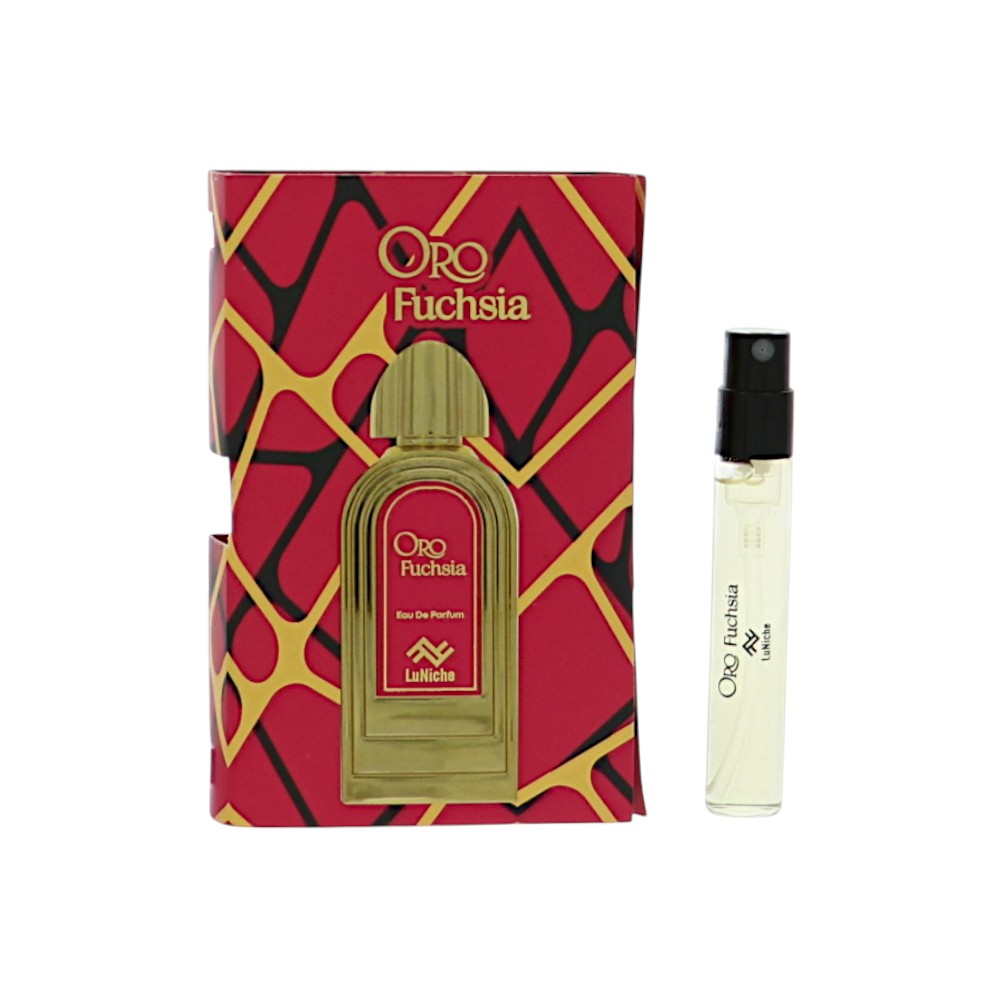 Luniche Oro Fuchsia Eau de Parfum for Women â€” Vial / 0.1 oz