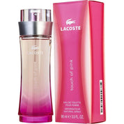 Lacoste Touch Of Pink Eau de Toilette for Women â€” 3.0 oz