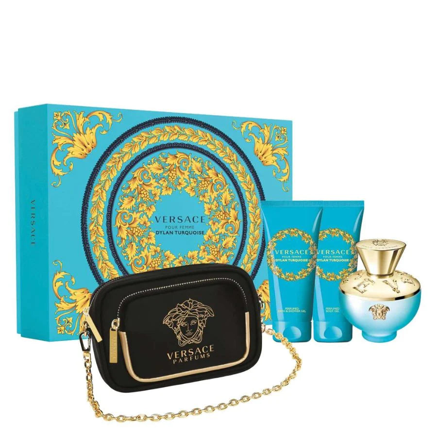 Versace Dylan Turquoise  4 pc set