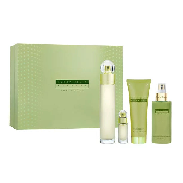 PERRY ELLIS RESERVE  FOR WOMAN SEY 4 PC