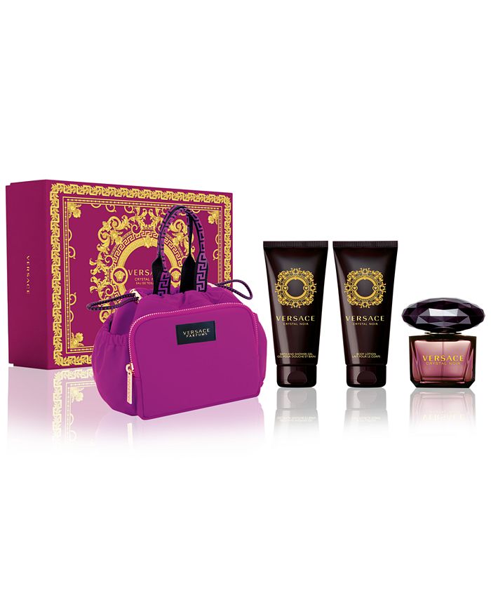 Versace Crystal Noir Set 4Pc