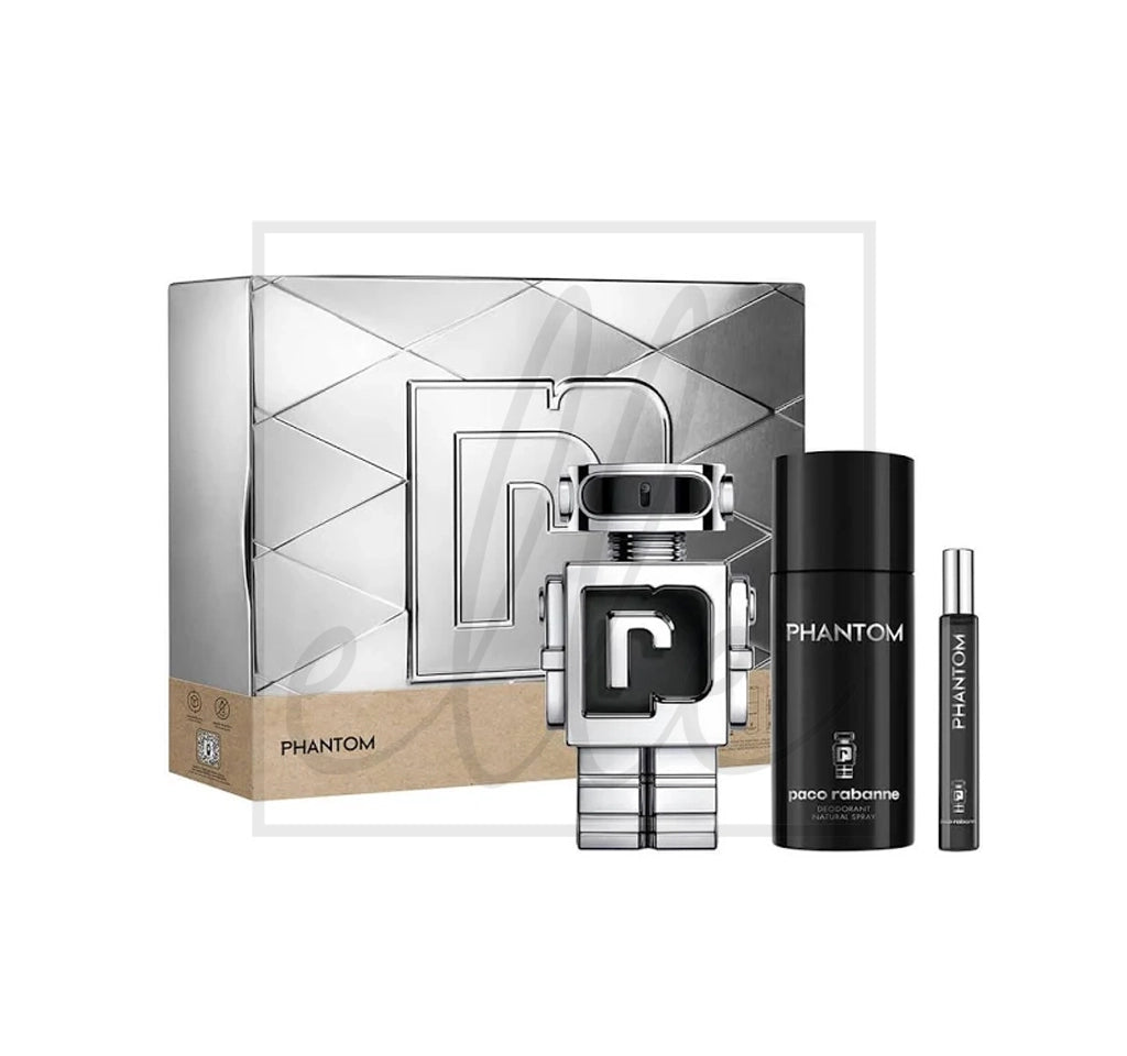 Paco Rabanne Phantom 3pcs set