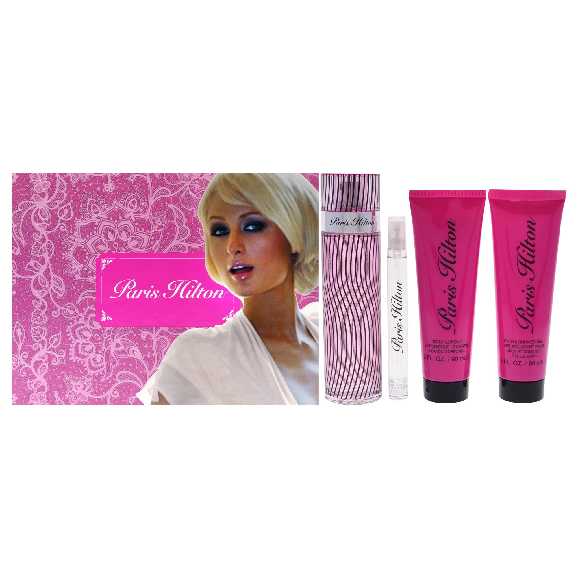 Paris Hilton 4pcs set