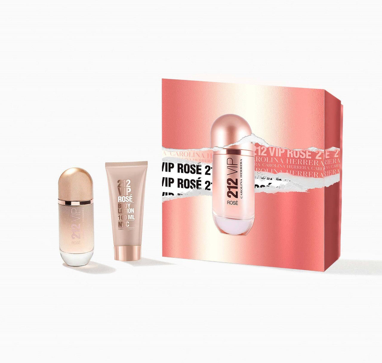 Carolina Herrera 212 VIP Rose  2Pc Set