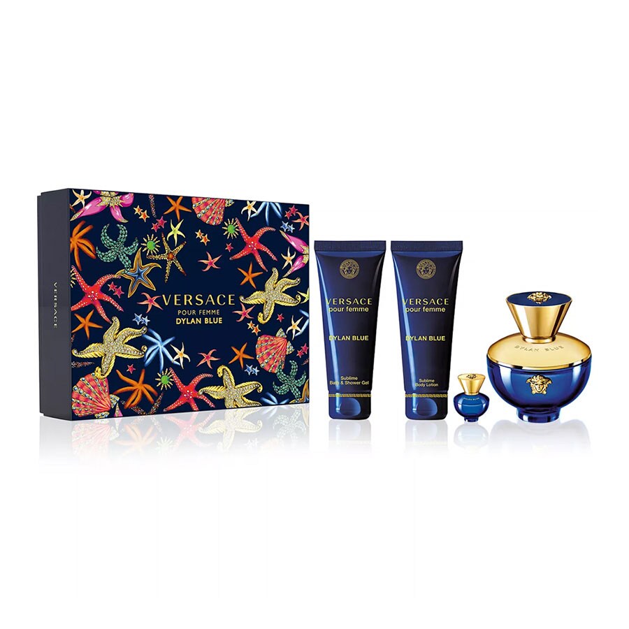 Versace Dylan Blue Pour Famme         4pc set