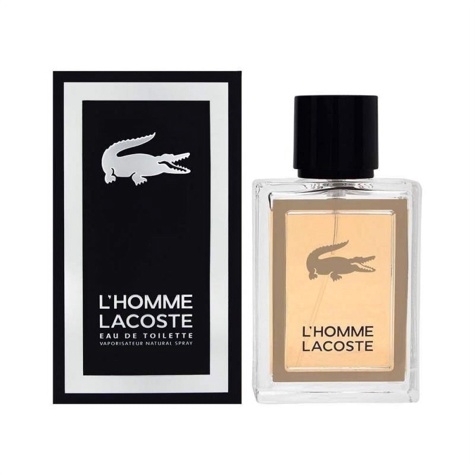 Lacoste L'Homme Eau de Toilette for Men â€” 3.3 oz
