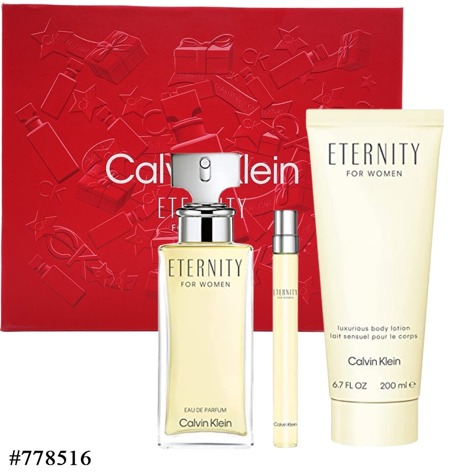 Calvin Klein  Eternity For Women Set 3 Pc