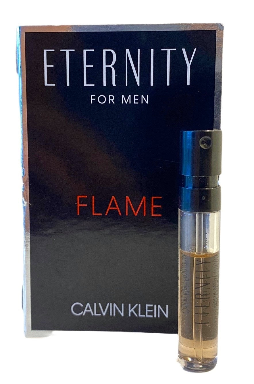 Calvin Klein Eternity Flame Eau de Toilette for Men â€” Vial / 0.04 oz
