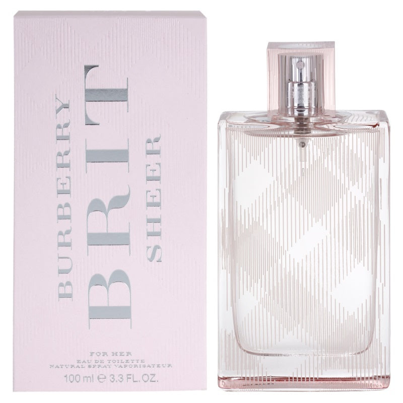 Burberry Brit Sheer for her eau de toilette
