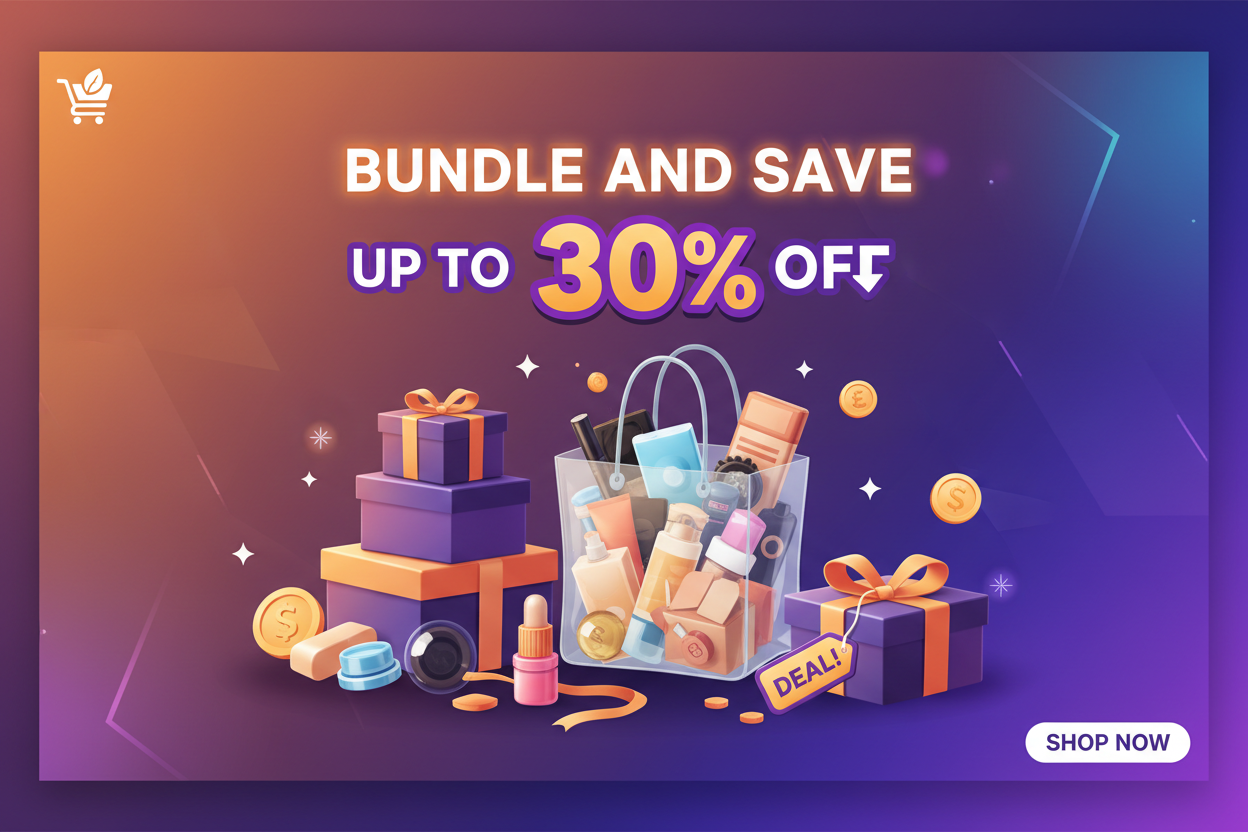 bundle and save up to 30% off