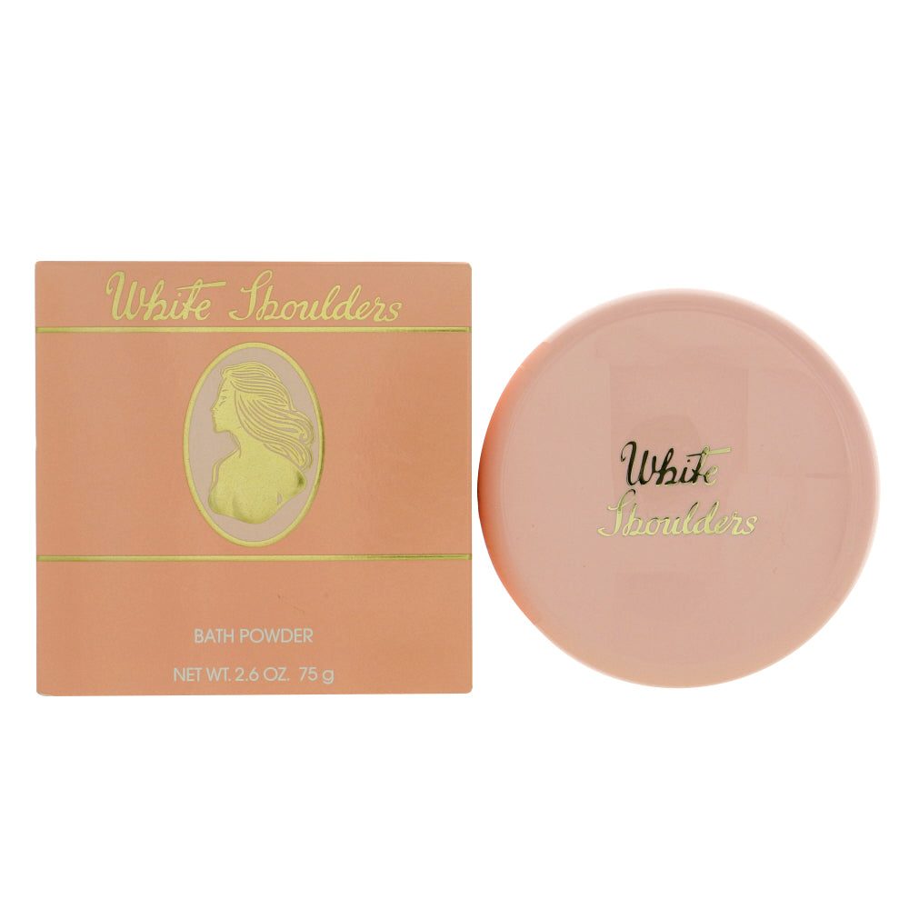 Evyan White Shoulders for Women â€” Bath Powder â€” 2.6 oz