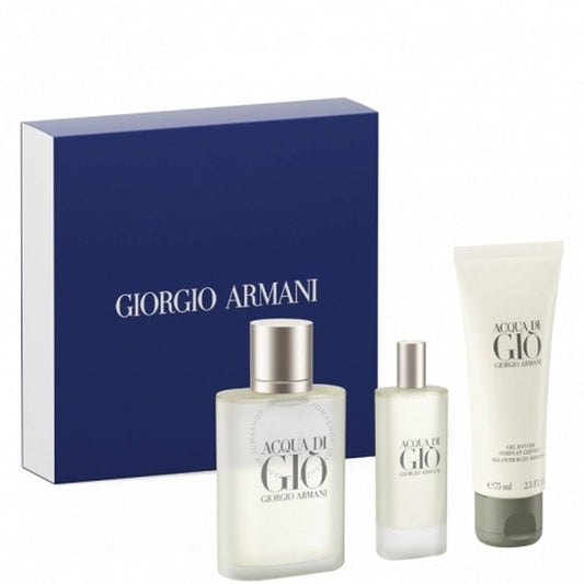 ACGUA DI GIO GIORGIO ARMANI SET 3 PC