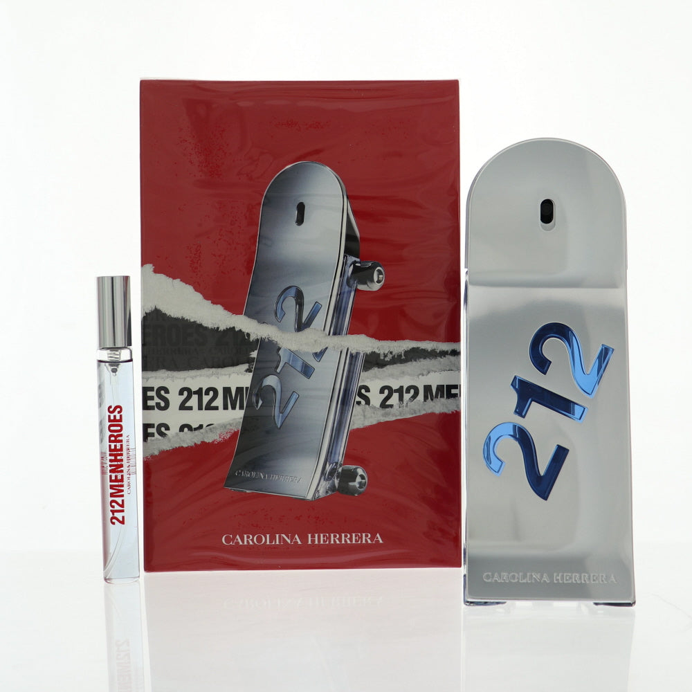 Carolina Herrera 212 Heros Gift Set for Men â€” 2pc set