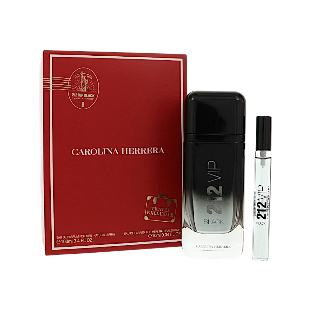 Carolina Herrera 212 Vip Black Gift Set for Men â€” 2pc set Style 1 Box