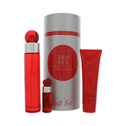 Perry Ellis 360 Red Gift Set for Men â€” 3pc set