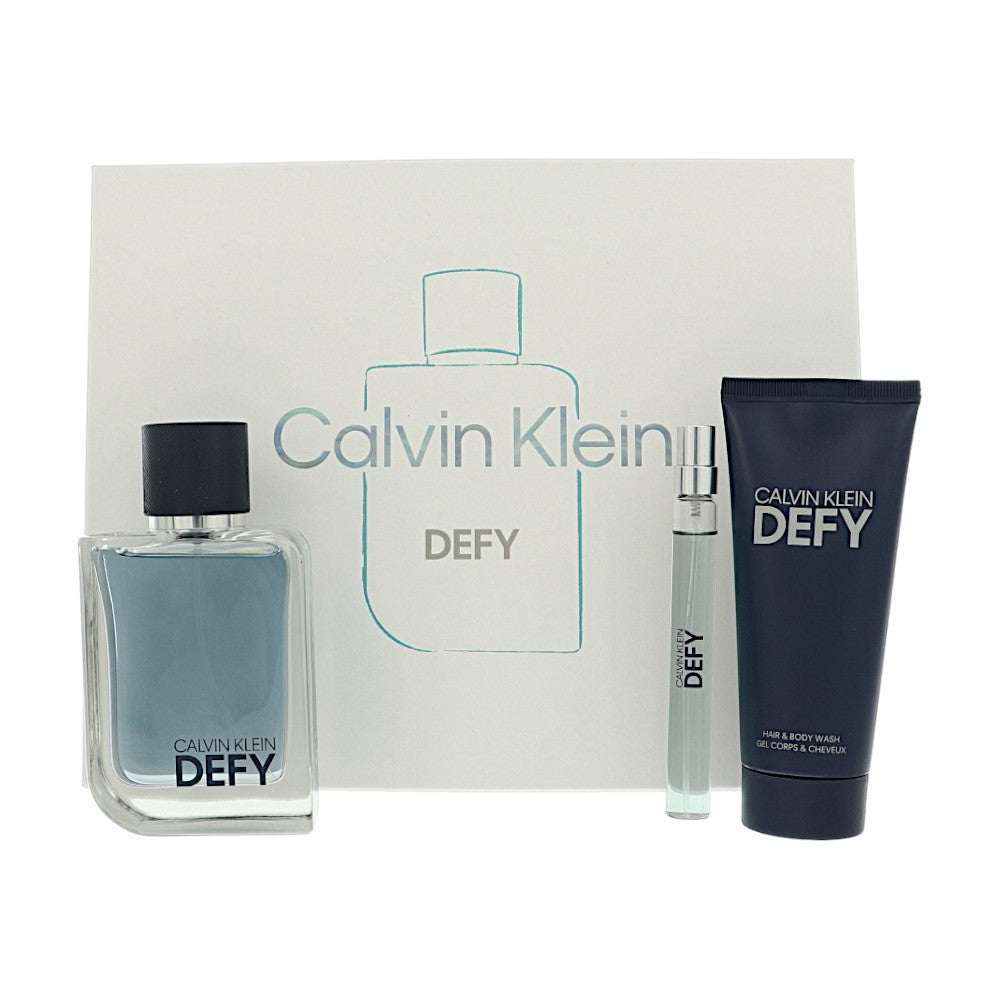 Calvin Klein Defy Gift Set for Men â€” 3pc set