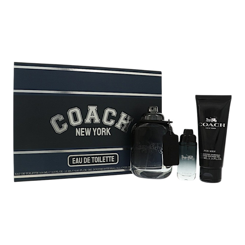 Coach New York Gift Set for Men â€” 3pc set