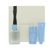 D & G Light Blue Gift Set for Men â€” 3pc set