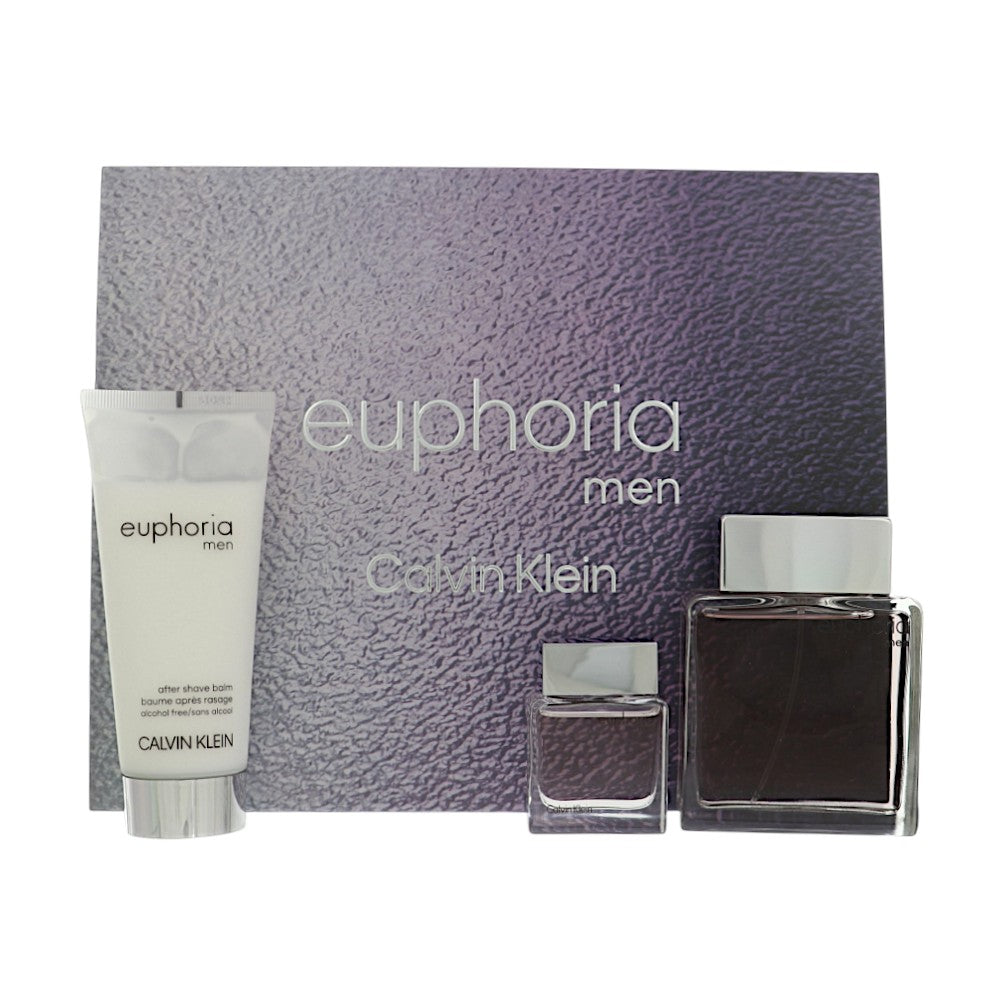 Calvin Klein Euphoria Gift Set for Men â€” 3pc set