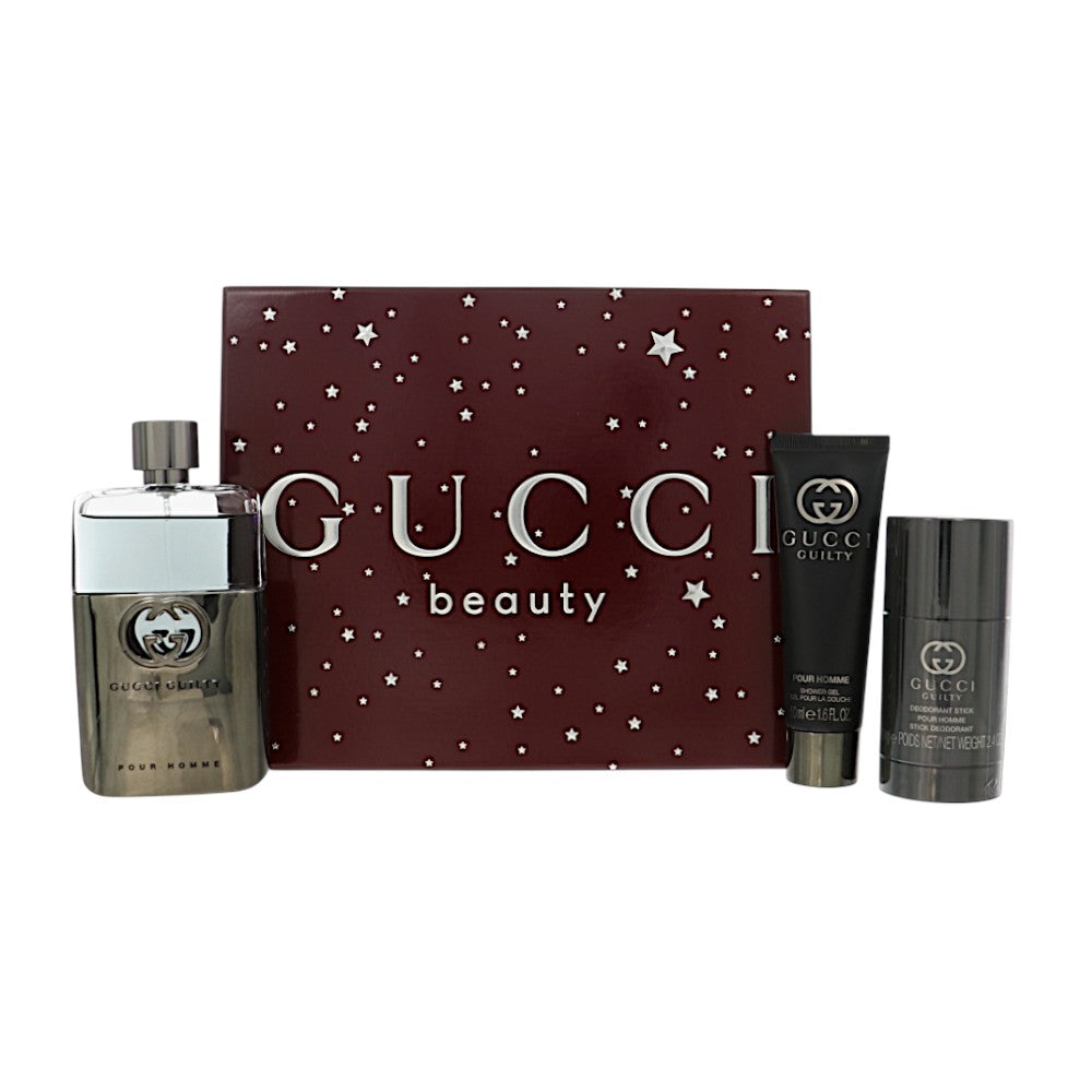 Gucci Guilty Gift Set for Men â€” 3pc set