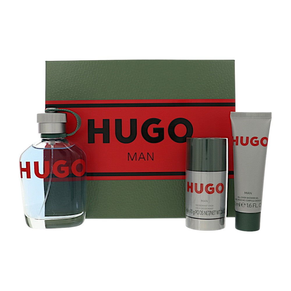 Hugo Boss Hugo Gift Set for Men â€” 3pc set