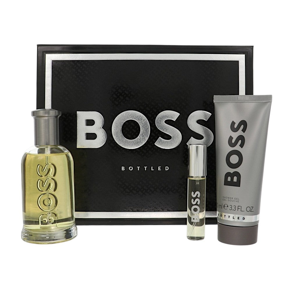Hugo Boss Boss Bottled Gift Set for Men â€” 3pc set
