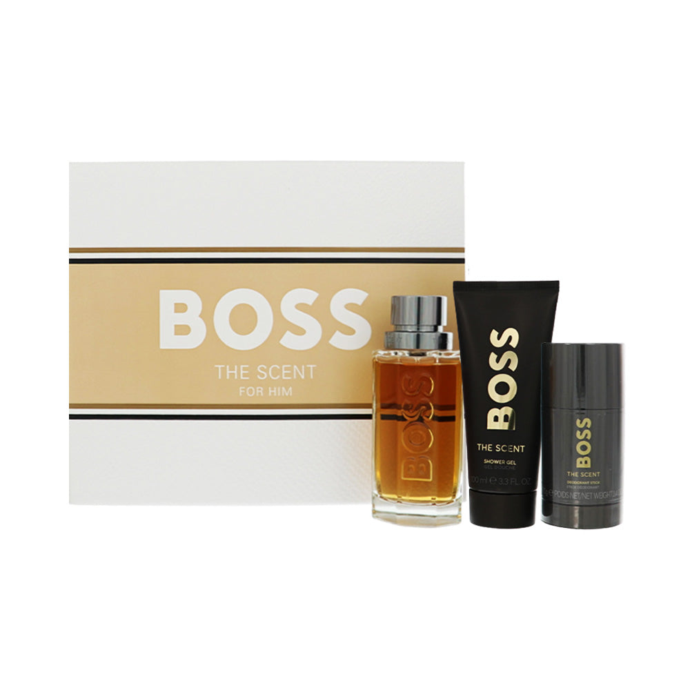 Hugo Boss Boss The Scent Gift Set for Men â€” 3pc set