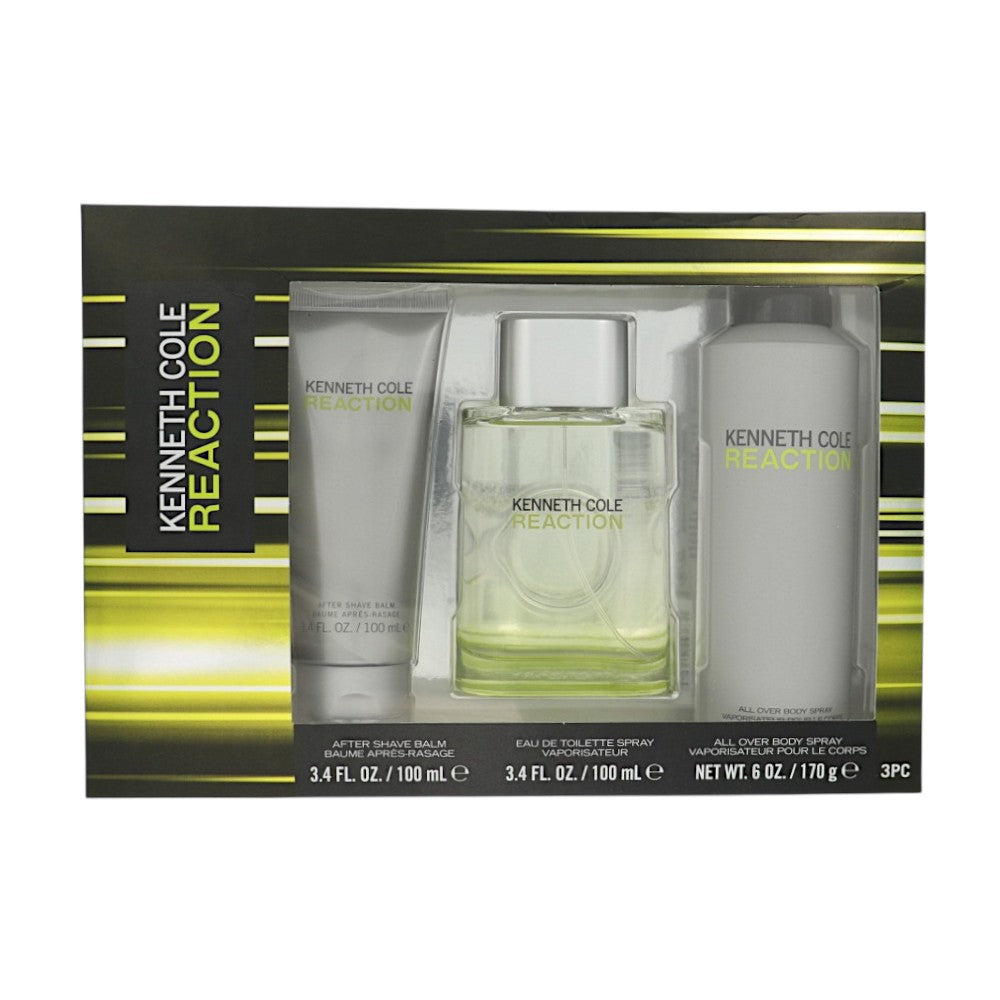 Kenneth Cole Reaction Gift Set for Men â€” 3pc set