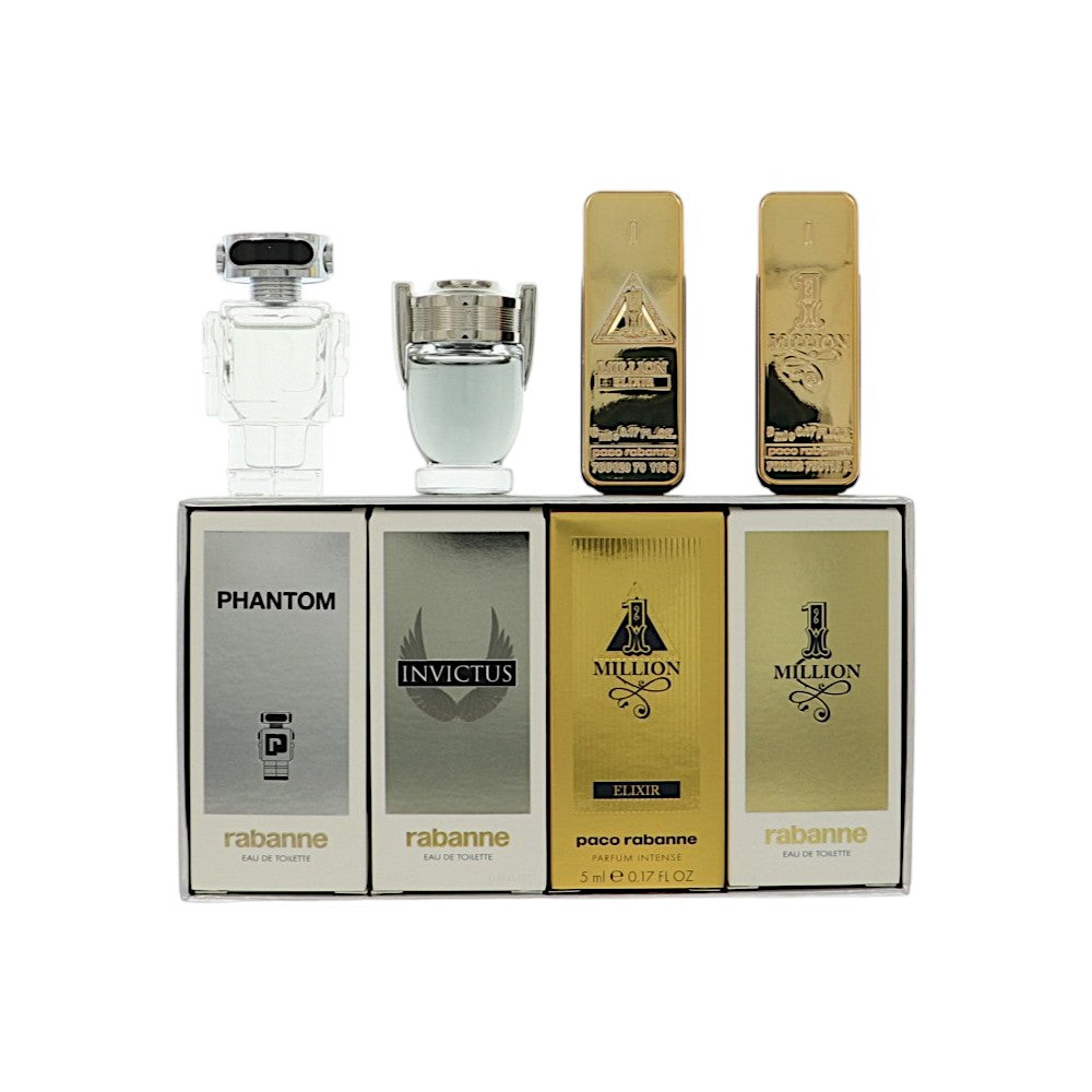 Paco Rabanne Mini Variety Gift Set for Men â€” 4pc set