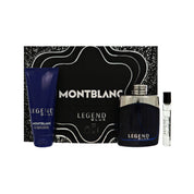 Montblanc Legend Blue Gift Set for Men â€” 3pc set Style 1 Box
