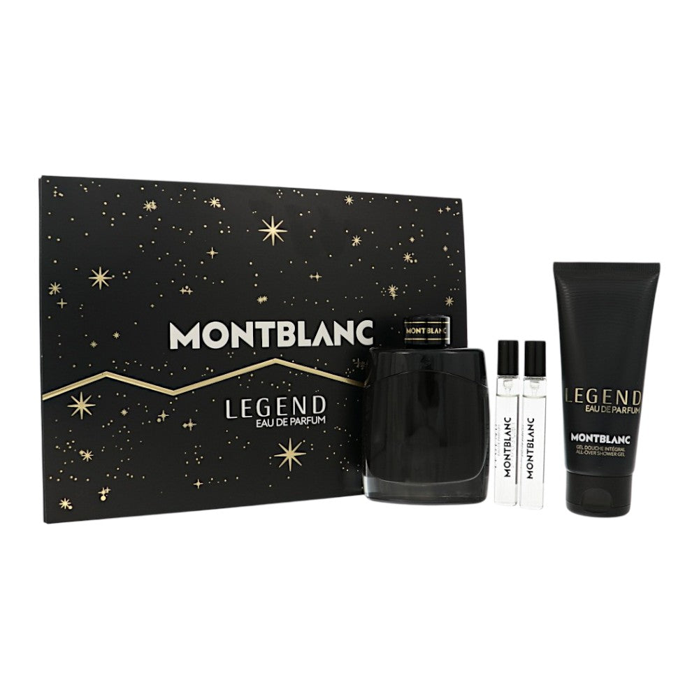 Mont Blanc Legend Gift Set for Men â€” 4pc set