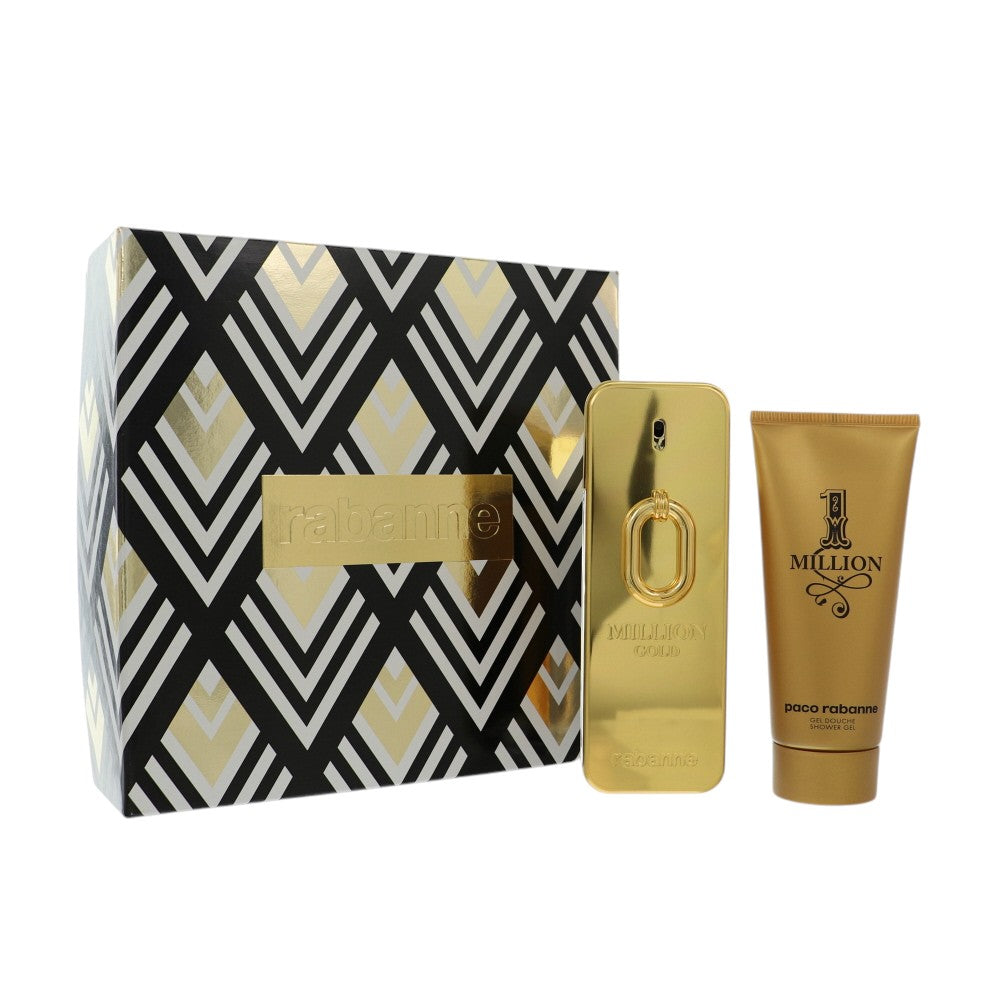 Paco Rabanne Million Gold Intense Gift Set for Men â€” 2pc set