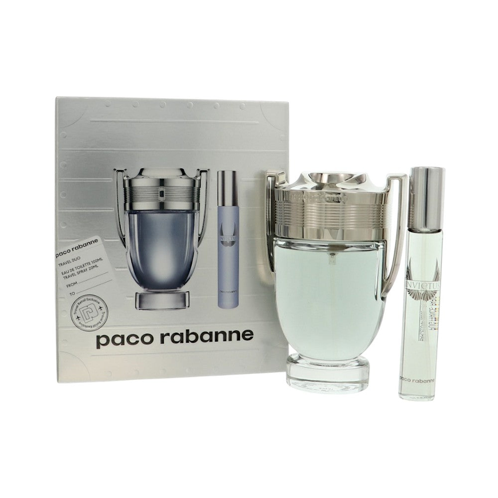 Paco Rabanne Invictus Gift Set for Men â€” 2pc set Style 1 Box