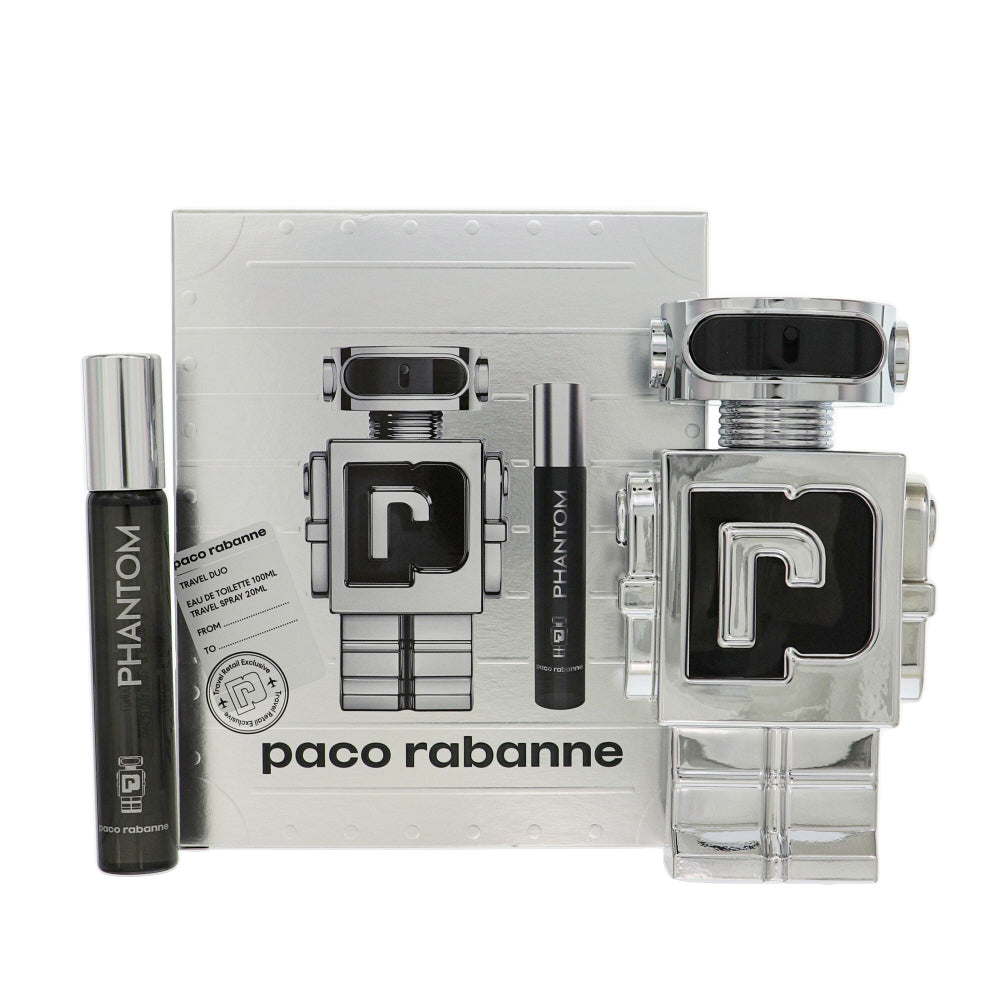 Paco Rabanne Phantom Gift Set for Men â€” 2pc set Style 1 Box