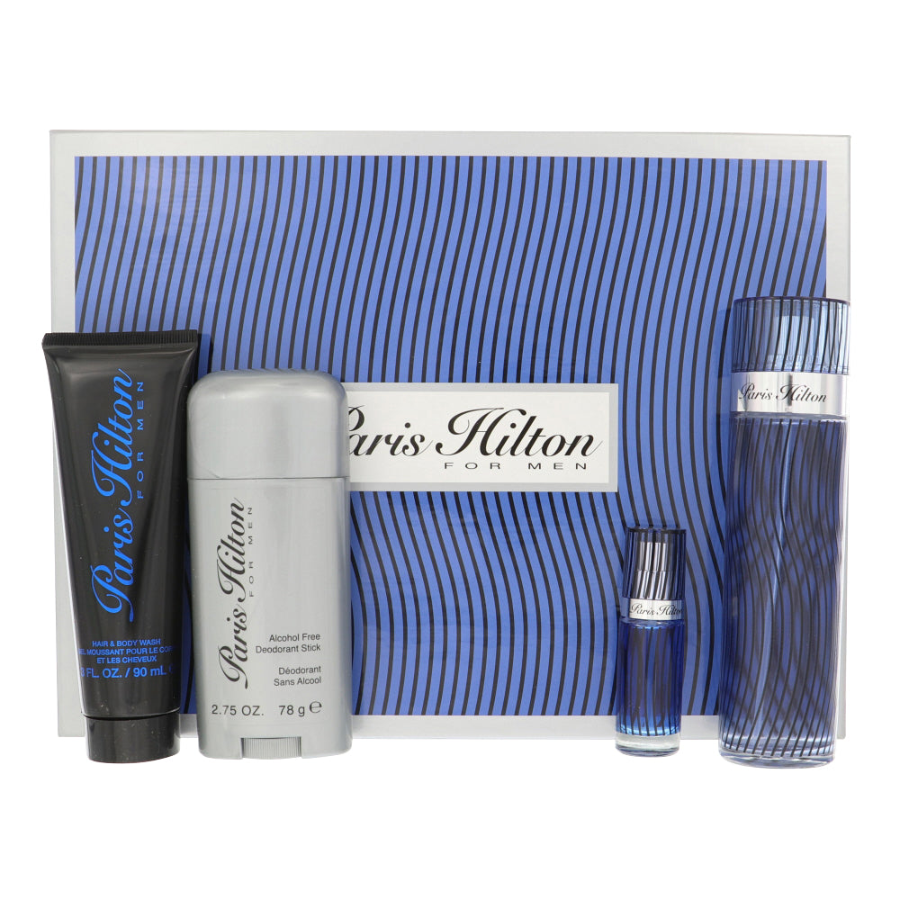Paris Hilton Gift Set for Men â€” 4pc set