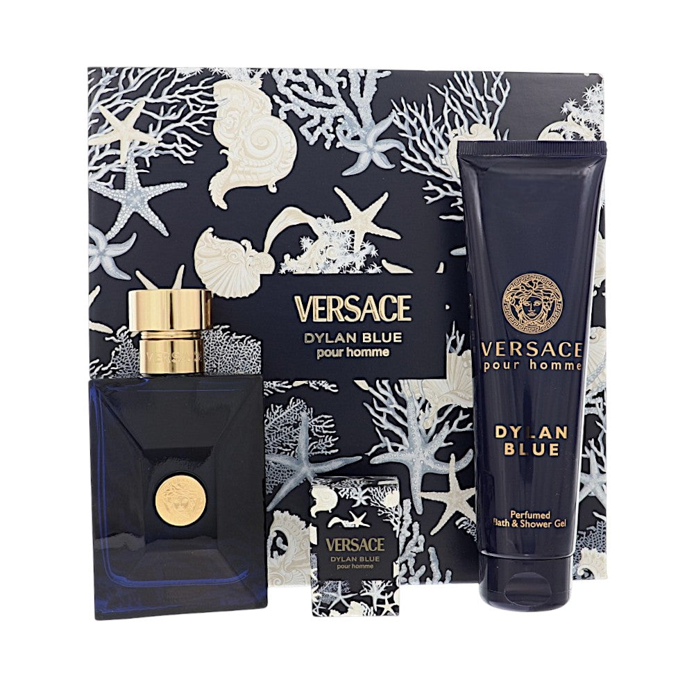Versace Dylan Blue Gift Set for Men â€” 3pc set Style 2 Box