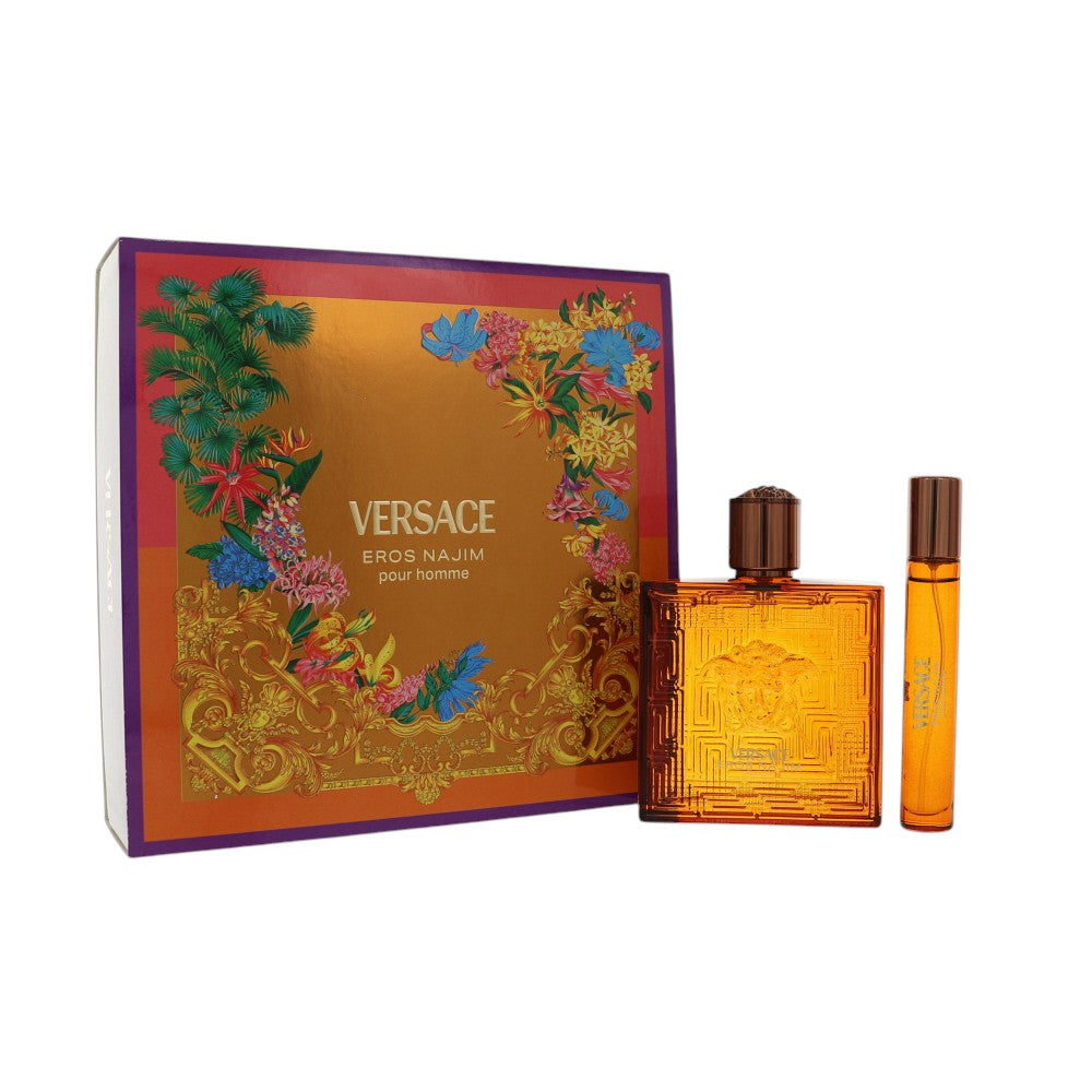 Versace Eros Najim Gift Set for Men â€” 2pc set Style 1 Box