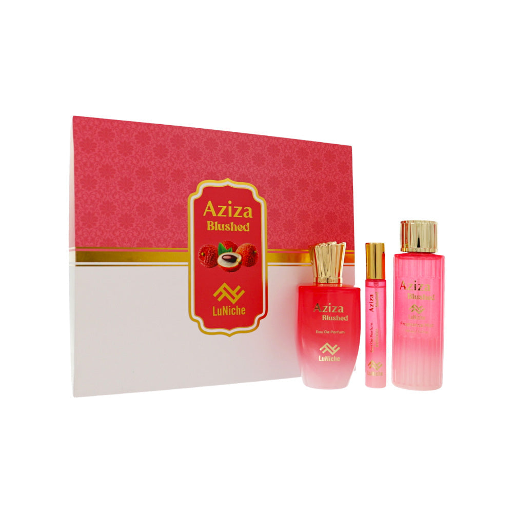 Luniche Aziza Blushed Gift Set â€” Unisex â€” 3pc set