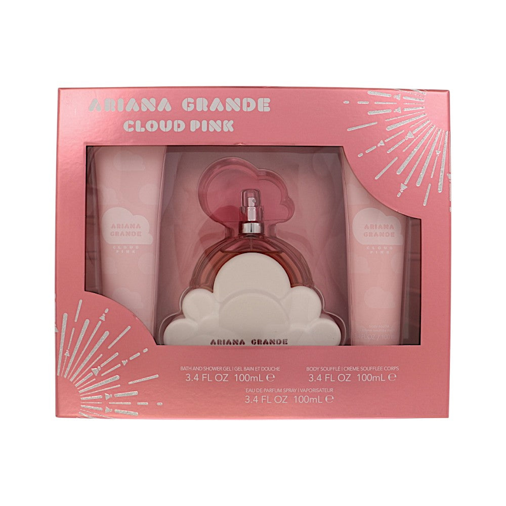 Ariana Grande Cloud Pink Gift Set for Women â€” 3pc set