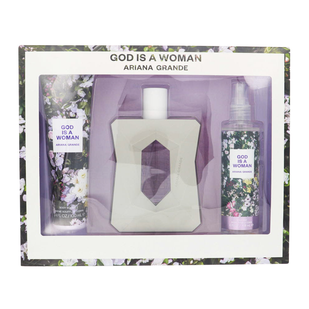 Ariana Grande God Is A Woman Gift Set for Women â€” 3pc set