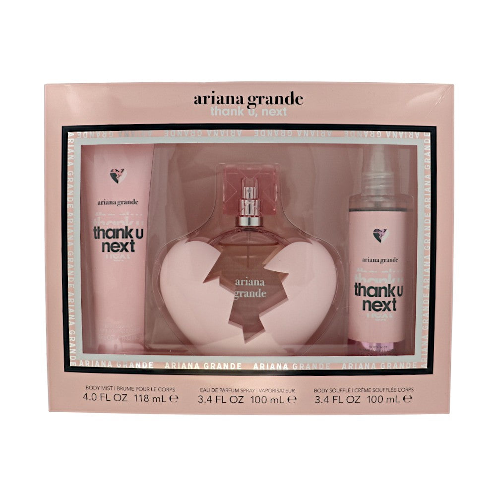 Ariana Grande Thank U,Next Gift Set for Women â€” 3pc set Style 1 Box