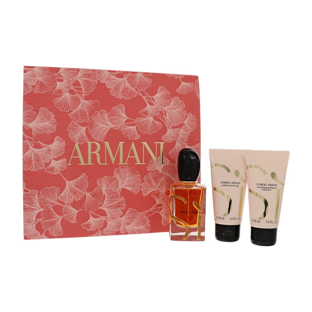 Giorgio Armani Armani Si Intense Gift Set for Women â€” 3pc set