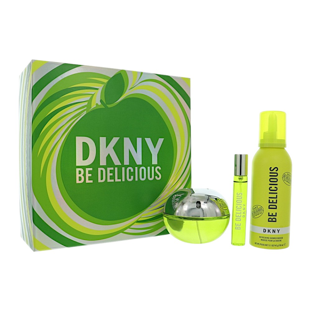 DKNY Be Delicious Gift Set for Women â€” 3pc set Style 1 Box