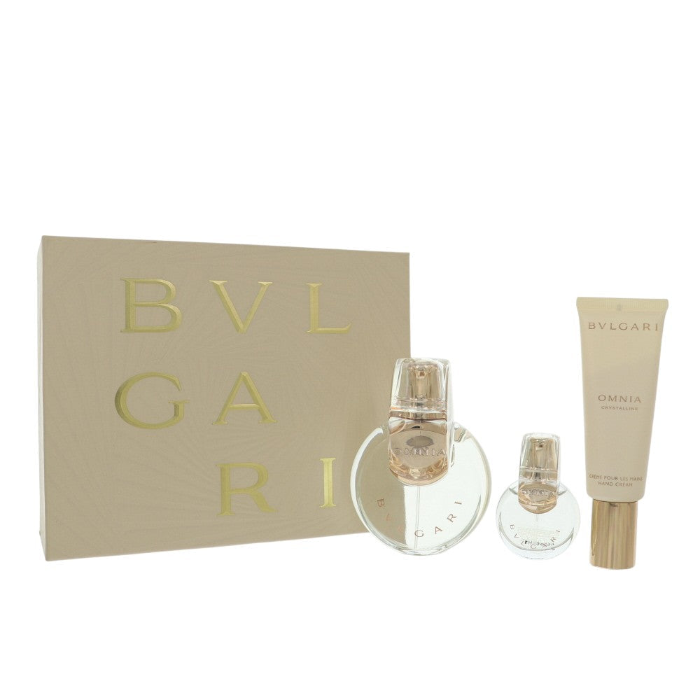 Bvlgari Omnia Crystalline Gift Set for Women â€” 3pc set