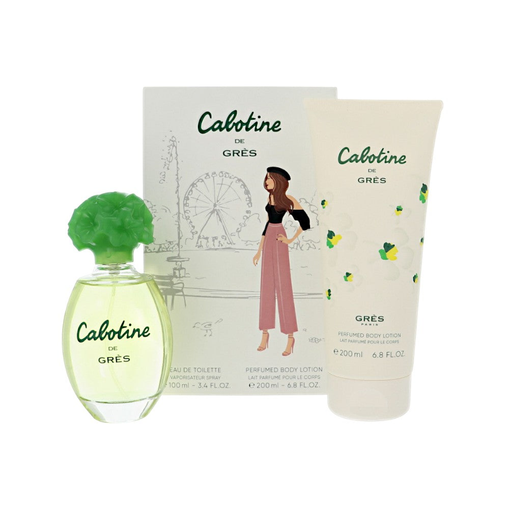 Parfums Gres Cabotine Gift Set for Women â€” 2pc set