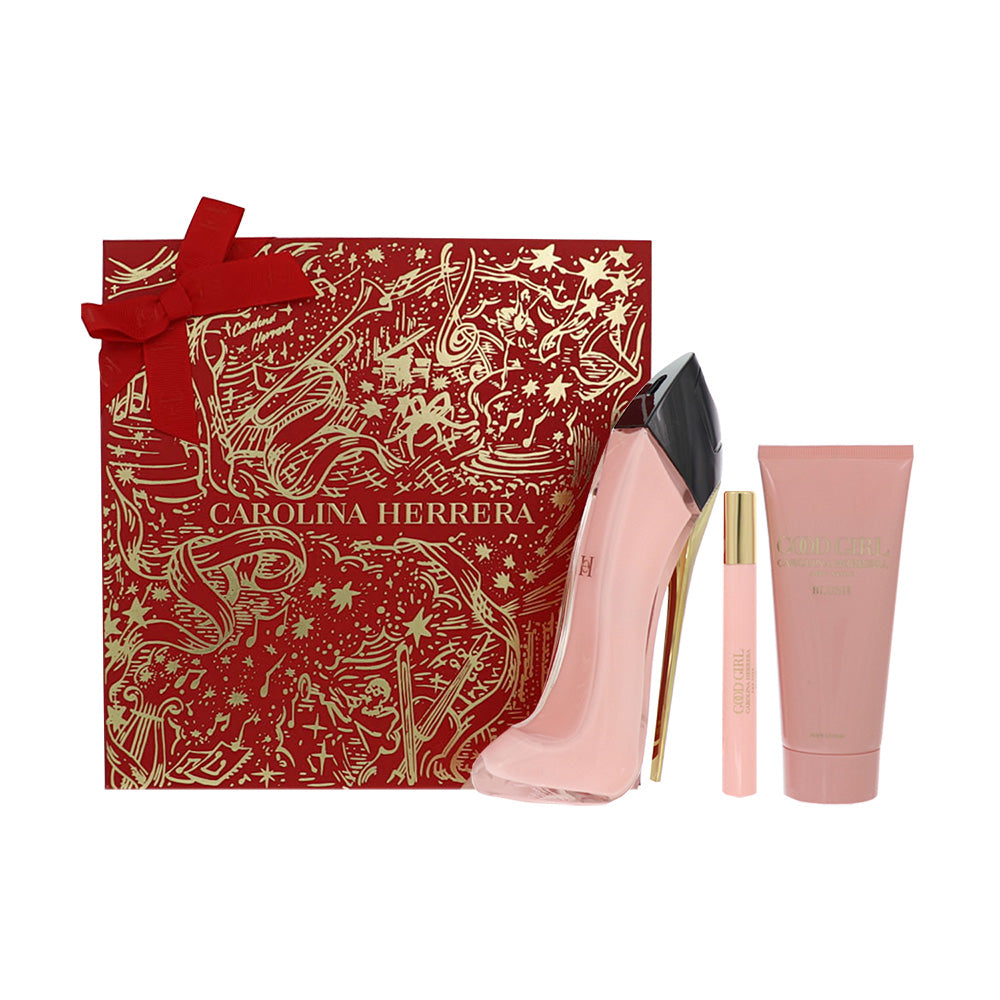 Carolina Herrera Ch Good Girl Blush Gift Set for Women â€” 3pc set