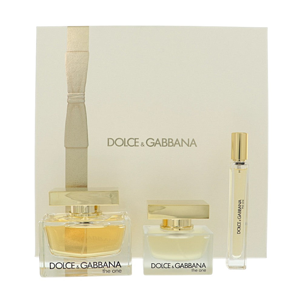 Dolce & Gabbana The One Gift Set for Women â€” 3pc set Style 1 Box