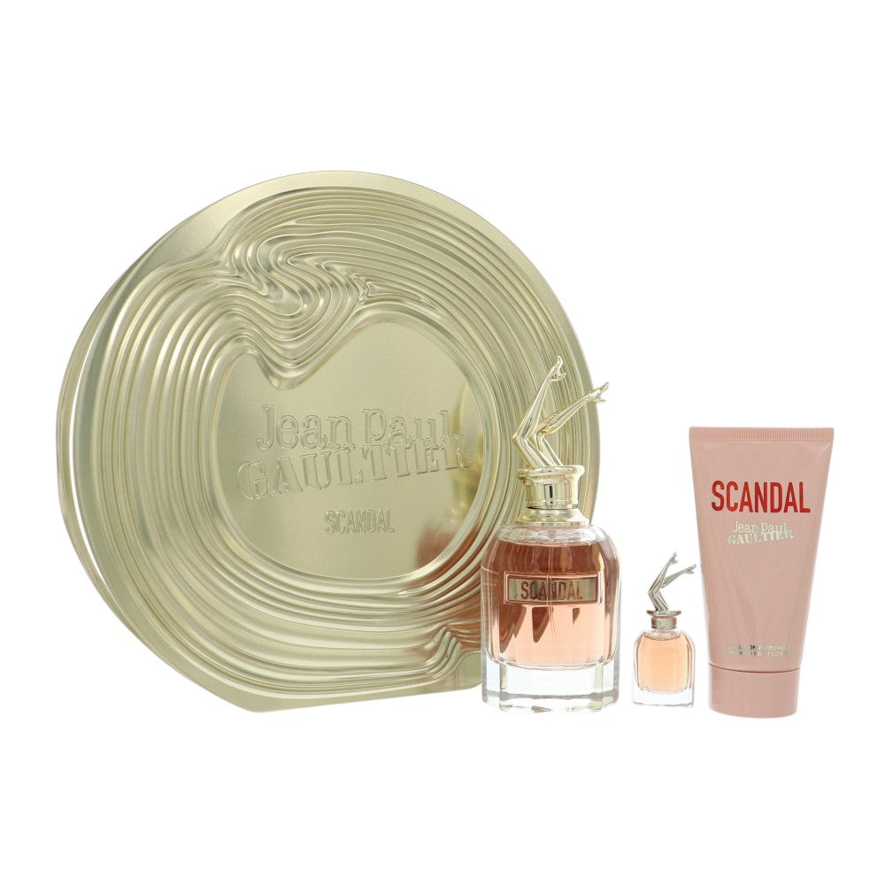 Jean Paul Gaultier Scandal Gift Set for Women â€” 3pc set Style 1 Container